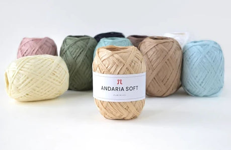 Discover Andaria Soft - A Cupra fibre yarn by Hamanaka