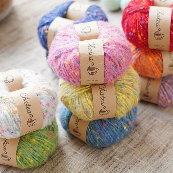 Chatea Fluffy PomPom by KnitWorm