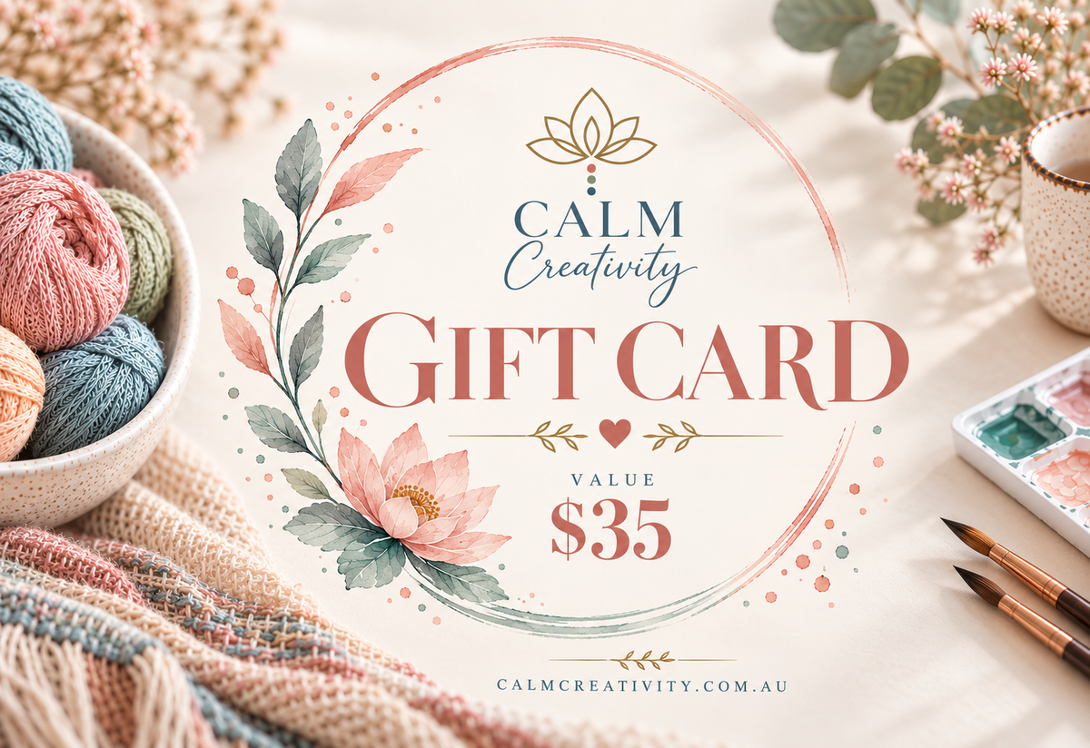 Calm Creativity Gift Card