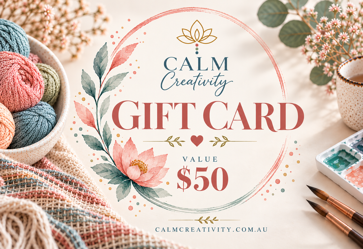Calm Creativity Gift Card